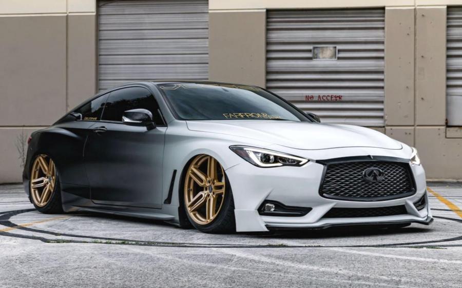 Infiniti Q60 on Vossen Wheels (HF-1) '2019